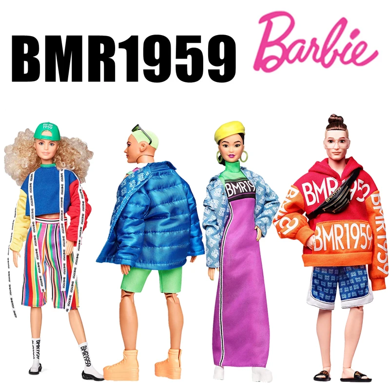 

2021 Barbie Toys BMR1959 Mode Pop Fully Poseable Fashionista Street Photo with Accessoires Limited Edition Collectors Toys