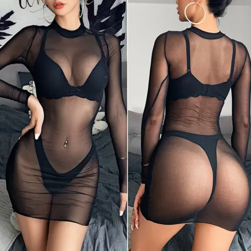 Sexy Women Beach Dress Mesh Bathing Suit Cover Up Sheer Bikini Vestido Swimwear Clubwear Robe Saida De Praia See Through Dresses
Sexy Women Beach Dress Mesh Bathing Suit Cover Up Sheer Bikini Vestido Swimwear Clubwear Robe Saida De Praia See Through Dresses