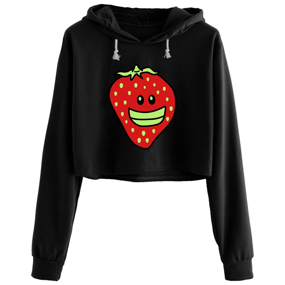 Funny Strawberry Hoodies Women Korean Y2k Kawaii Goth Pullover For Girls 
Funny Strawberry Hoodies Women Korean Y2k Kawaii Goth Pullover For Girls