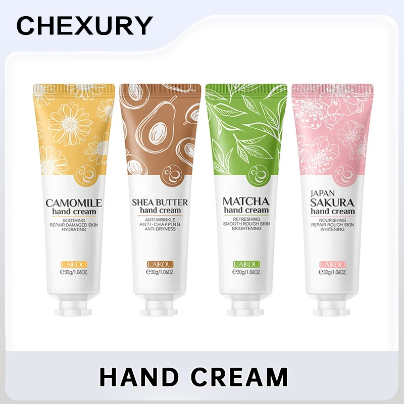 LAIKOU Hand Cream Cherry Blossom Cream Matcha Shea Butter Chamomile Moisturizing Repair Whitening Soft Cuticle Hand Skin Care
LAIKOU Hand Cream Cherry Blossom Cream Matcha Shea Butter Chamomile Moisturizing Repair Whitening Soft Cuticle Hand Skin Care