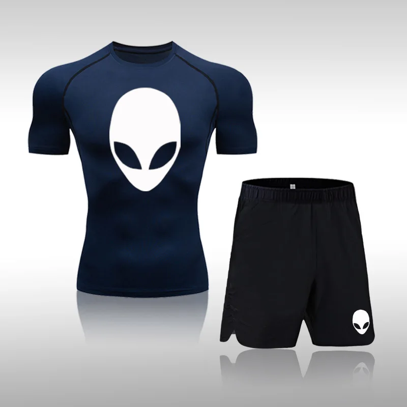 Summer Men Short-sleeved Fitness Quick-drying Shirt Fashion Sports Fitness Short-sleeved Plus Size Top Quick Drying Trousers
Summer Men Short-sleeved Fitness Quick-drying Shirt Fashion Sports Fitness Short-sleeved Plus Size Top Quick Drying Trousers