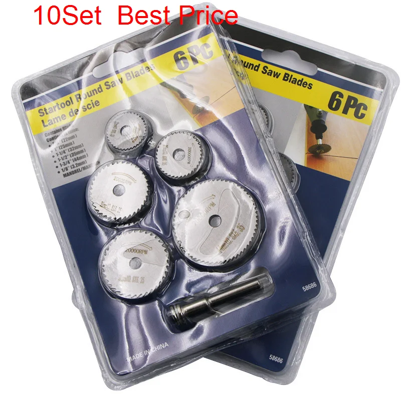 10Set of High-speed Steel Cutting Blades Wood Plastic Cutting Sawable Metal Electric Grinding Saw Blades High-speed Steel Saw
10Set of High-speed Steel Cutting Blades Wood Plastic Cutting Sawable Metal Electric Grinding Saw Blades High-speed Steel Saw