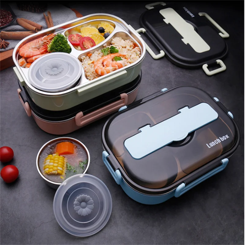 Portable Lunch Box for School Kids 304 Stainless Steel Picnic Bento Box Microwave Food Box with Compartments Storage Containers
Portable Lunch Box for School Kids 304 Stainless Steel Picnic Bento Box Microwave Food Box with Compartments Storage Containers