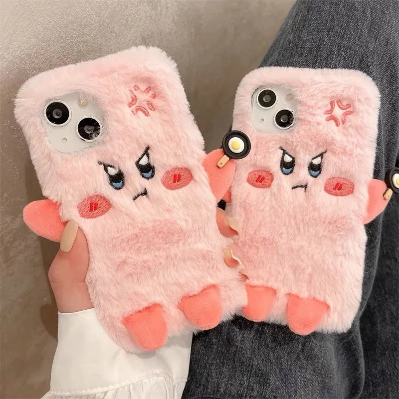 Cartoon Kirbies Plush Phone Case For Iphone 11 12 13 14 Pro Max X Xs Xr 7 8 Plus SE 2020 Cute Soft Shell Anti-drop
Cartoon Kirbies Plush Phone Case For Iphone 11 12 13 14 Pro Max X Xs Xr 7 8 Plus SE 2020 Cute Soft Shell Anti-drop