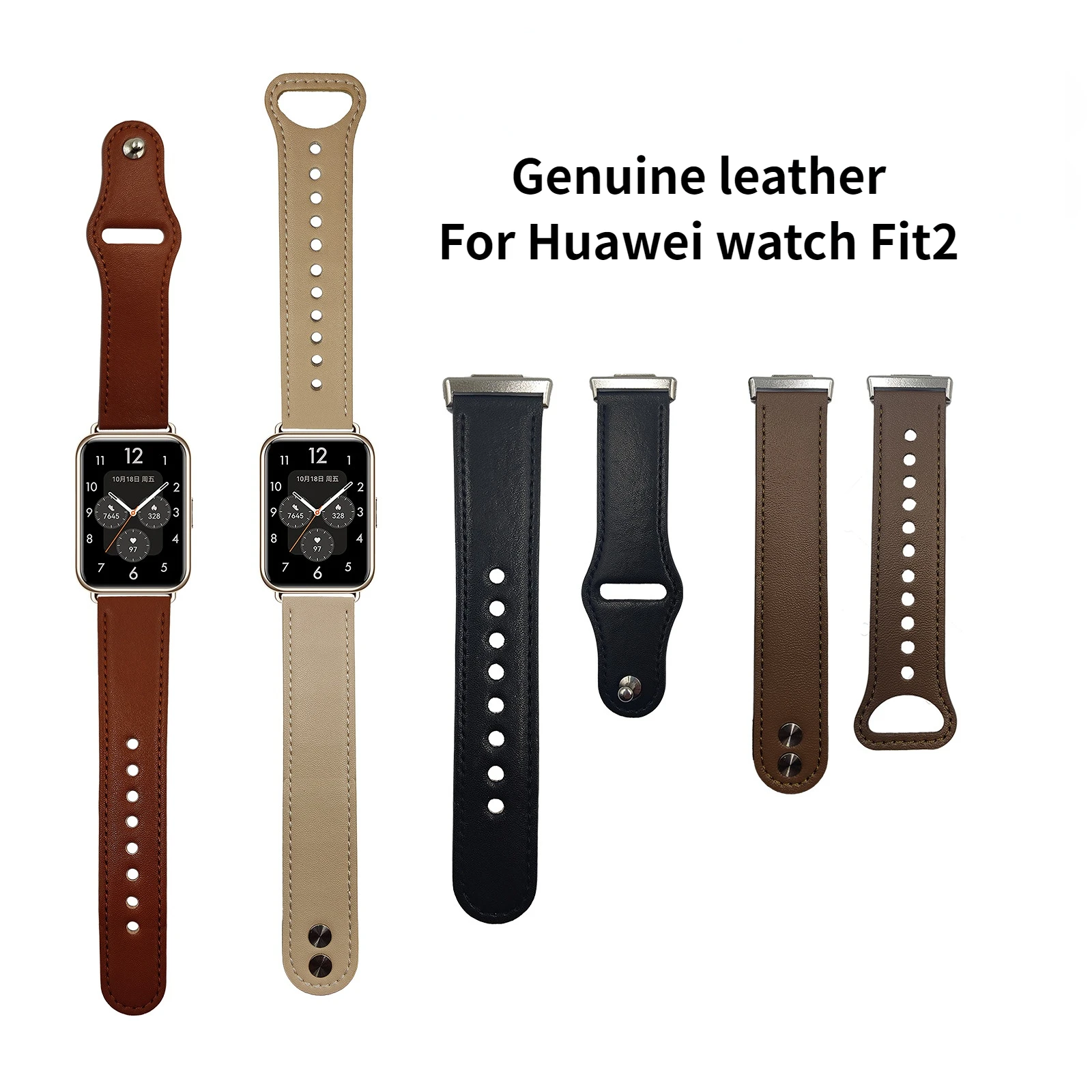 Genuine leather strap For Huawei watch Fit 2 Smart watches Bracelet Replacement Bands Adjustable Wristband For Huawei Watch Fit2
Genuine leather strap For Huawei watch Fit 2 Smart watches Bracelet Replacement Bands Adjustable Wristband For Huawei Watch Fit2