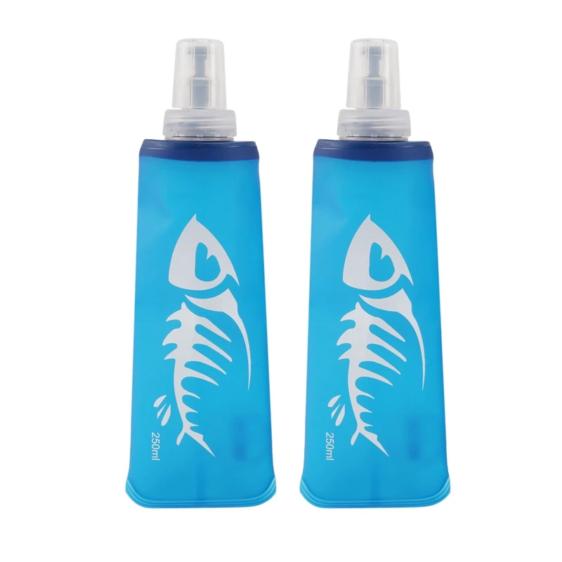 2Pack Soft Flask Water Bottle Collapsible Water Bottles 250Ml For Running Hiking Cycling Climbing
2Pack Soft Flask Water Bottle Collapsible Water Bottles 250Ml For Running Hiking Cycling Climbing