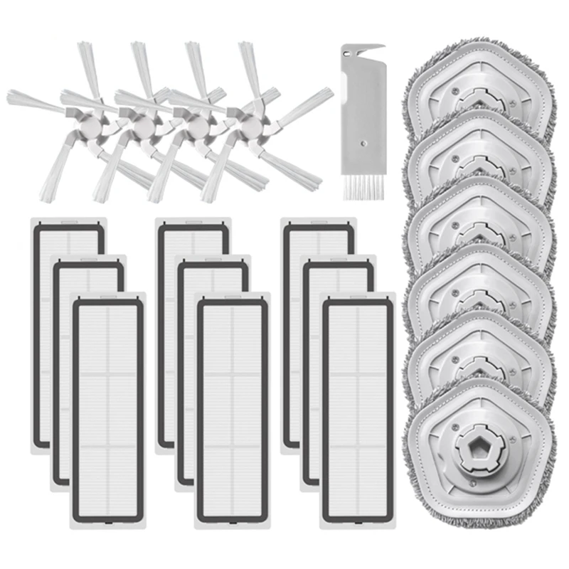 Side Brush Filter And Mop Pad Replacement Accessories For Xiaomi Dreame Bot W10 Robotic Vacuum Cleaner
Side Brush Filter And Mop Pad Replacement Accessories For Xiaomi Dreame Bot W10 Robotic Vacuum Cleaner