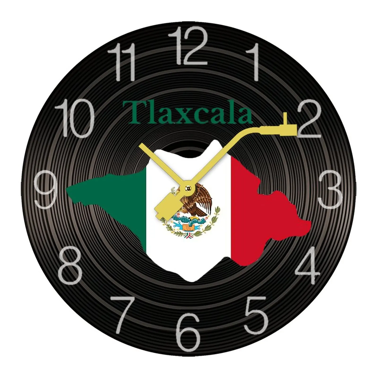 DIY Mute Tlaxcala State Map Mexico Record Wooden Wall Clock Casual Graphic Home Decoration New Office Nerdy Chronometer Wall C
DIY Mute Tlaxcala State Map Mexico Record Wooden Wall Clock Casual Graphic Home Decoration New Office Nerdy Chronometer Wall C
