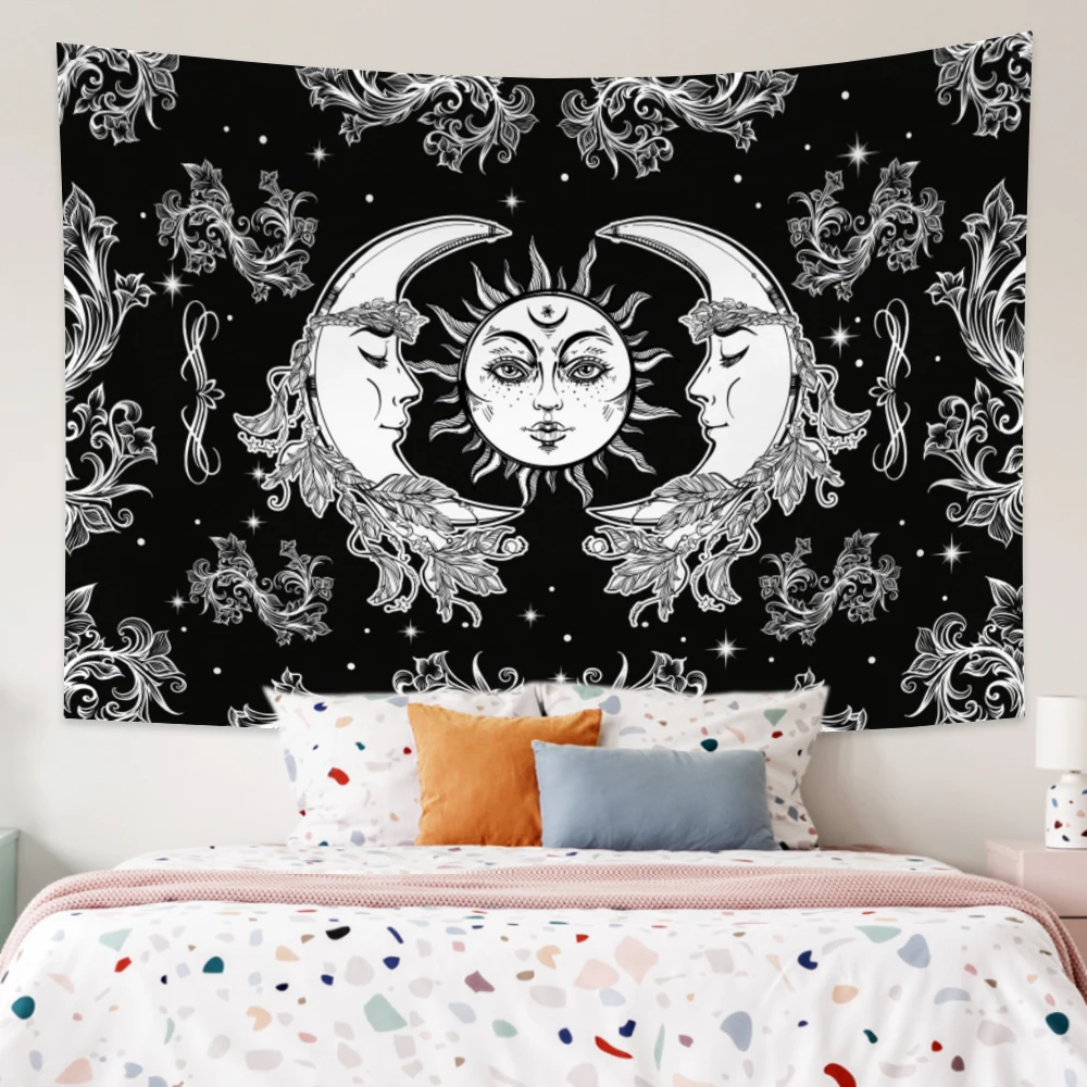 Moon Phase Tapestry Sun Moon Mandala Style Room Decoration Wall Hanging Bedroom Decoration Beach Towel Yoga Mat
Moon Phase Tapestry Sun Moon Mandala Style Room Decoration Wall Hanging Bedroom Decoration Beach Towel Yoga Mat