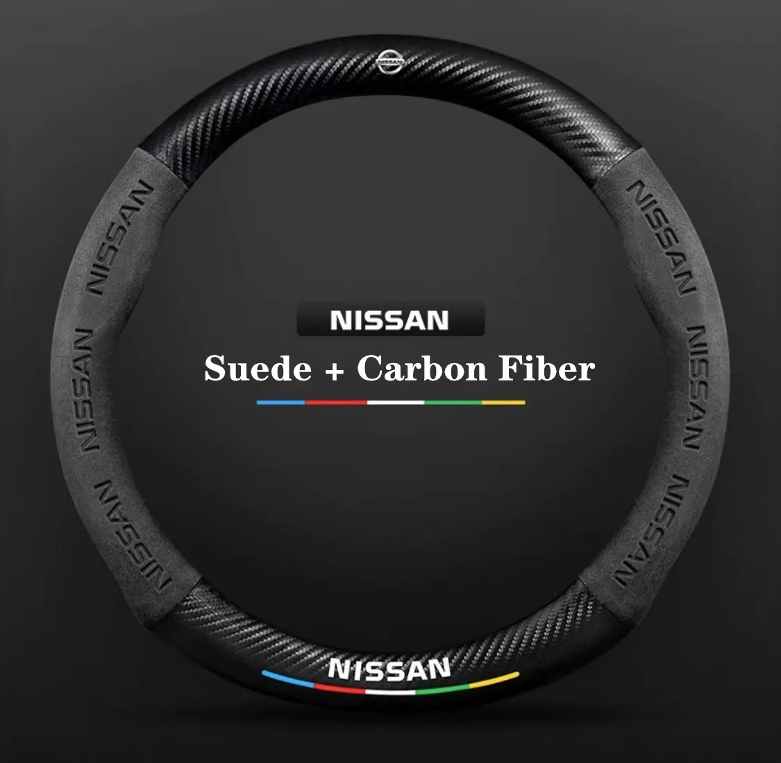 Автомобильный 3D логотип Nissan замшевый чехол на руль из углеродного волокна для Qashqai J10 J11 Juke Tiida Versa X-trail Altima Murano Note Micra
Автомобильный 3D логотип Nissan замшевый чехол на руль из углеродного волокна для Qashqai J10 J11 Juke Tiida Versa X-trail Altima Murano Note Micra