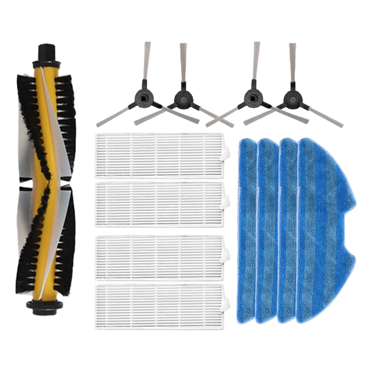 Для ICLEBO G5 Kitfort KT-552 KT-566, запасная основная боковая щетка HEPA-фильтр, подушечки для швабры, запасные части, аксессуары
Для ICLEBO G5 Kitfort KT-552 KT-566, запасная основная боковая щетка HEPA-фильтр, подушечки для швабры, запасные части, аксессуары