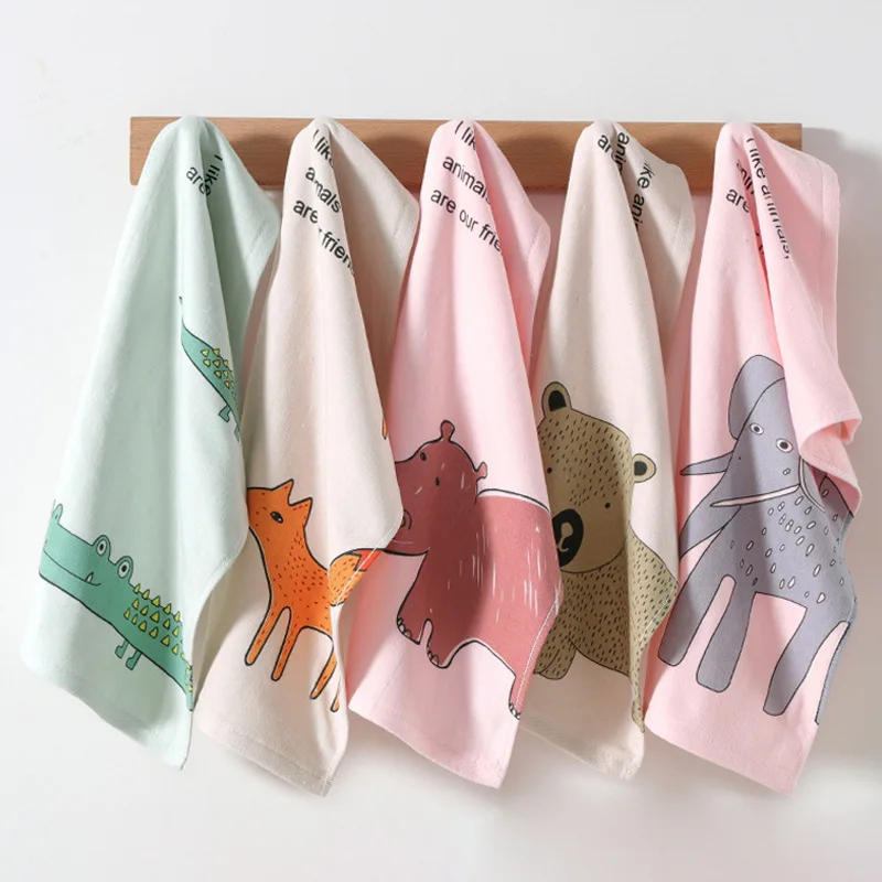 2PC Good Soft Cotton Gauze Bath Towel Fabric Jacquard Cartoon Cute Kitchen Hanging Towels Square Face Hand Gauze Towel
2PC Good Soft Cotton Gauze Bath Towel Fabric Jacquard Cartoon Cute Kitchen Hanging Towels Square Face Hand Gauze Towel