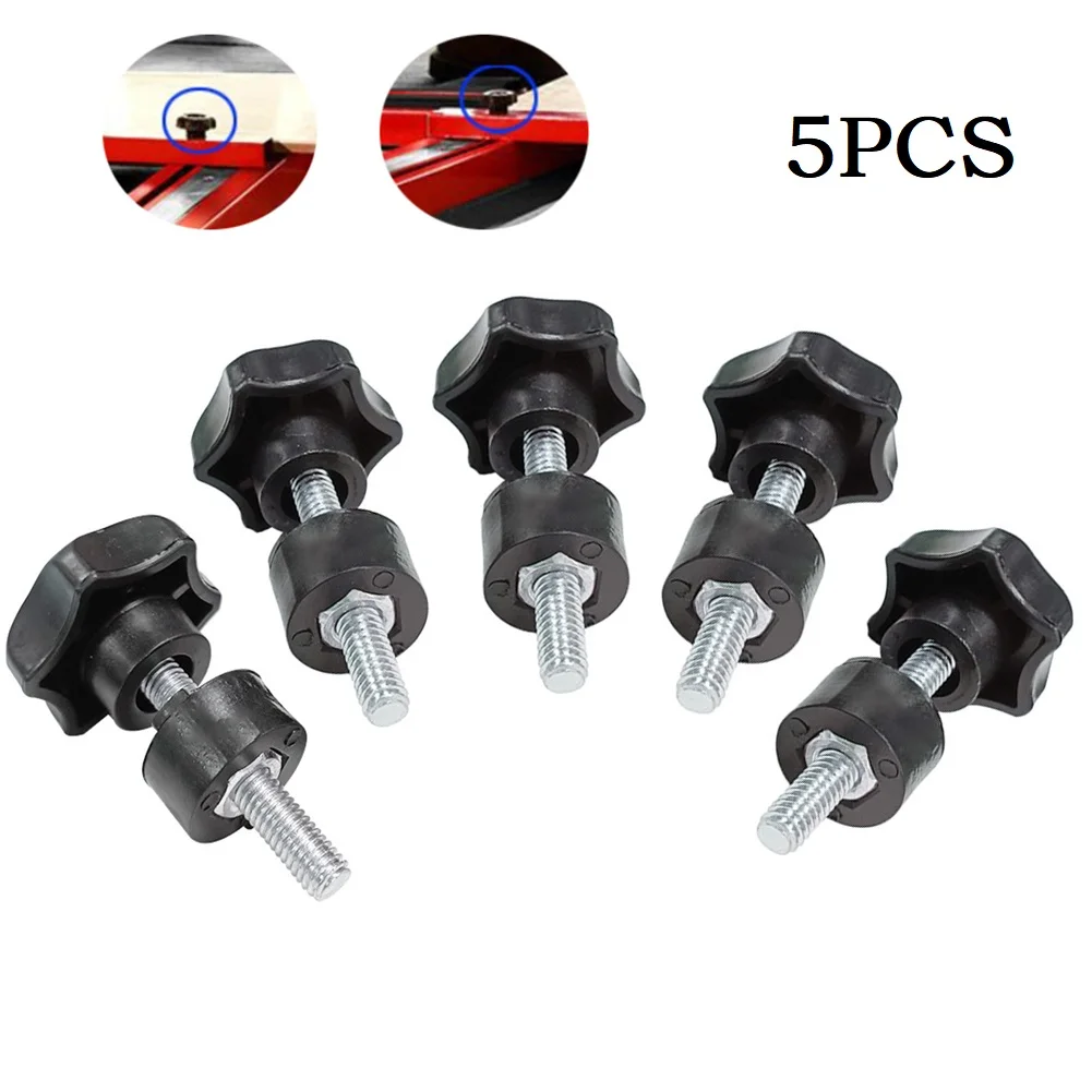5pcs Star Shape Thread Clamping Handle Bolt Bakelite Hand Knob Tightening Screw Industry Equipment Plastic Steel M6 Thread
5pcs Star Shape Thread Clamping Handle Bolt Bakelite Hand Knob Tightening Screw Industry Equipment Plastic Steel M6 Thread