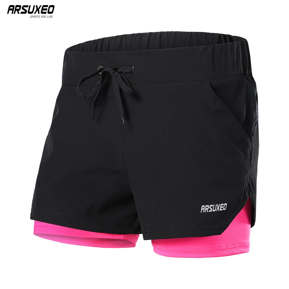 ARSUXEO Women's Summer Shorts Running Training Workout Bodybuilding Gym Sports Casual Clothing Fitness Training Leggings
ARSUXEO Women's Summer Shorts Running Training Workout Bodybuilding Gym Sports Casual Clothing Fitness Training Leggings