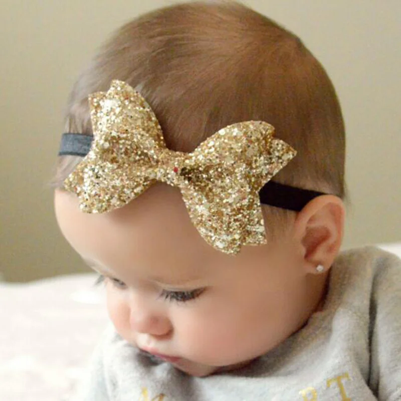 New Cute Newborn Shiny Sequins Bow Knot Headband Girls Bow Elasticity Hair Band Kids Headband Girls Hair Accessories
New Cute Newborn Shiny Sequins Bow Knot Headband Girls Bow Elasticity Hair Band Kids Headband Girls Hair Accessories