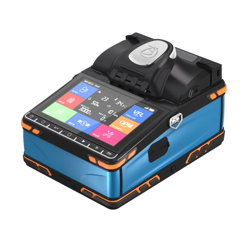 Fusion Splicer Ftth Splicer Touch Screen Motors Core To Core Alignment Fiber Fusion Splicer machine
Fusion Splicer Ftth Splicer Touch Screen Motors Core To Core Alignment Fiber Fusion Splicer machine