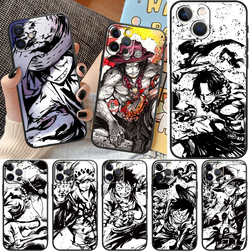 Anime Art One Piece For Apple iPhone11 12 13 Pro Mini X XR XS Max 7 8 Plus Black luxury Silicone Soft Thin Phone Case
Anime Art One Piece For Apple iPhone11 12 13 Pro Mini X XR XS Max 7 8 Plus Black luxury Silicone Soft Thin Phone Case