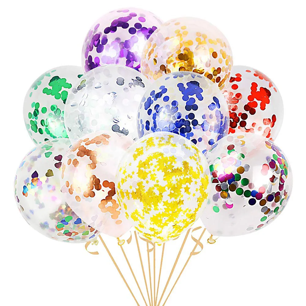 5pcs12 Inch Confetti Sequin Balloons Foil Latex BalloonTransparent Helium Balloons for Birthday Party Decorations Wedding Decor
5pcs12 Inch Confetti Sequin Balloons Foil Latex BalloonTransparent Helium Balloons for Birthday Party Decorations Wedding Decor
