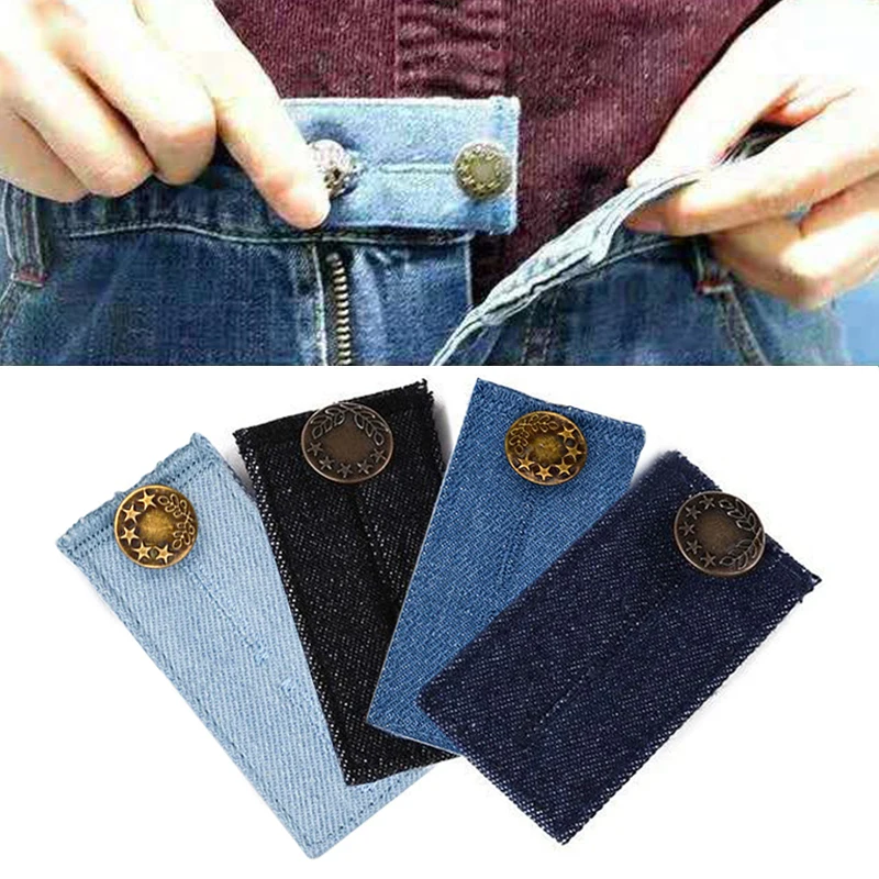 1pcs Unisex Jeans Trousers Waist Expander Waistband Extender Button Elastic Adjustment Waist Button Belt Extension Buckle 70mm
1pcs Unisex Jeans Trousers Waist Expander Waistband Extender Button Elastic Adjustment Waist Button Belt Extension Buckle 70mm