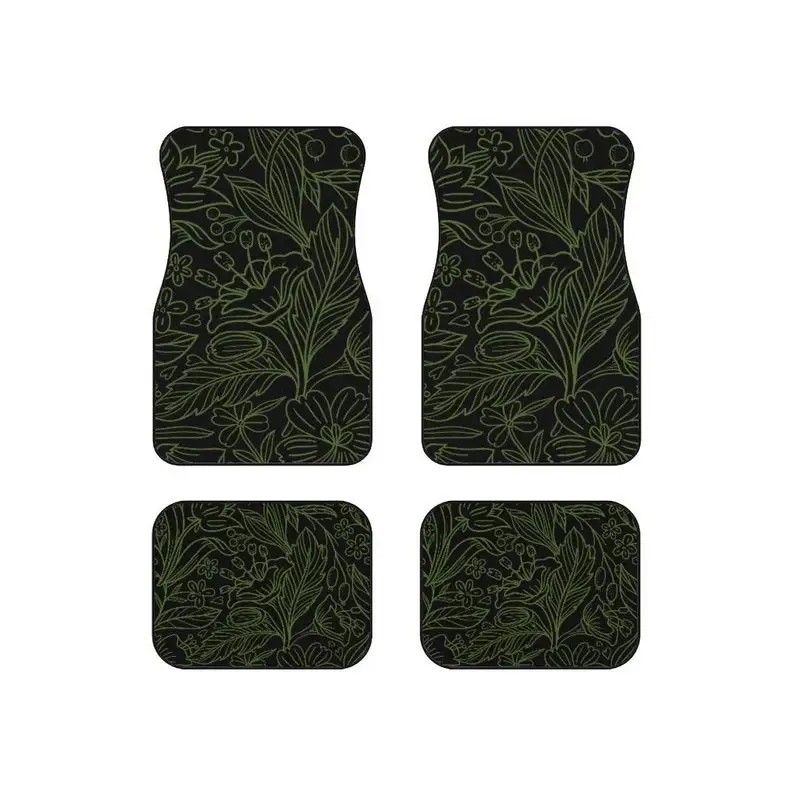 Sage Green Floor Mats, Hippie Car Floor Mat, Boho Car Mat Accessories, Cottagecore Car mat, Floral Bohemian Car Mat Set of 4
Sage Green Floor Mats, Hippie Car Floor Mat, Boho Car Mat Accessories, Cottagecore Car mat, Floral Bohemian Car Mat Set of 4