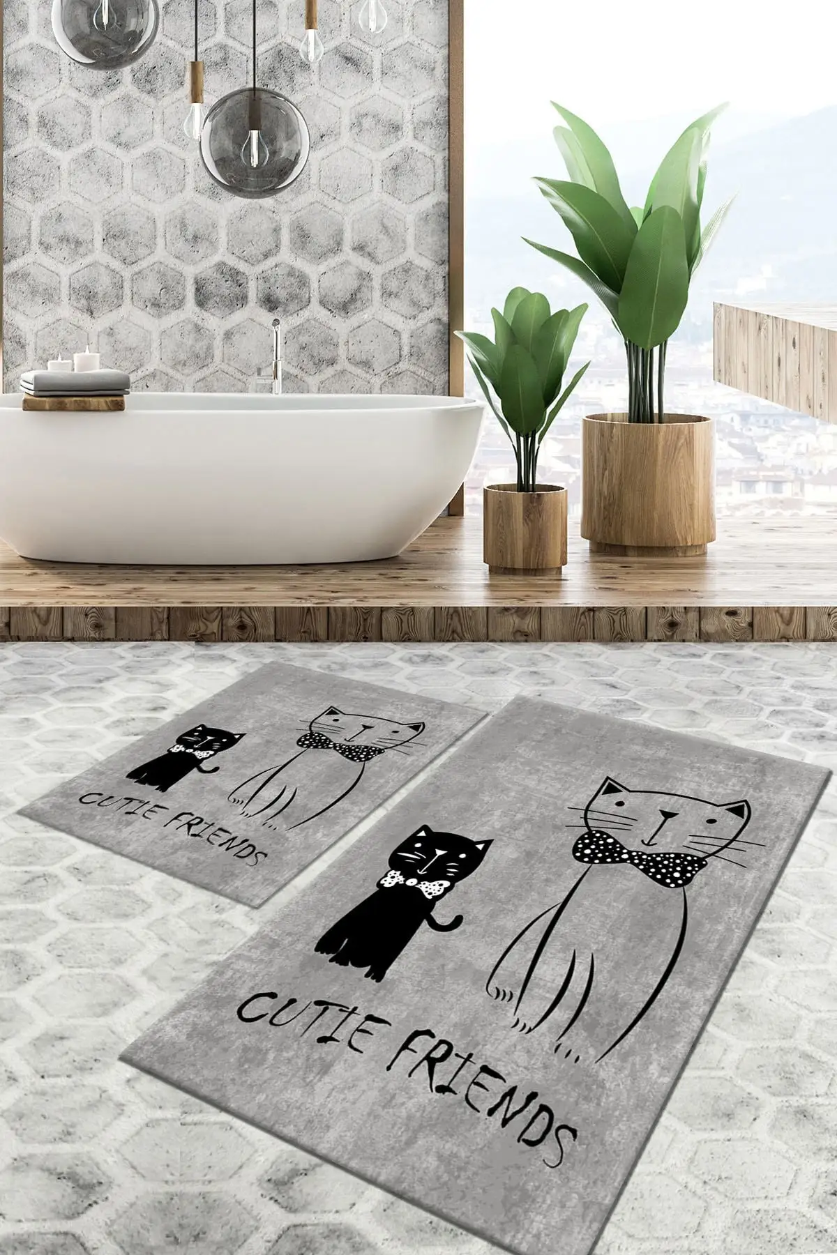 2'li Washable Antibacterial Non-Slip Bottom Toilet Seat Pad 50x60 Cm - 60x100 Cm Digital Print Polyester Gold
2'li Washable Antibacterial Non-Slip Bottom Toilet Seat Pad 50x60 Cm - 60x100 Cm Digital Print Polyester Gold