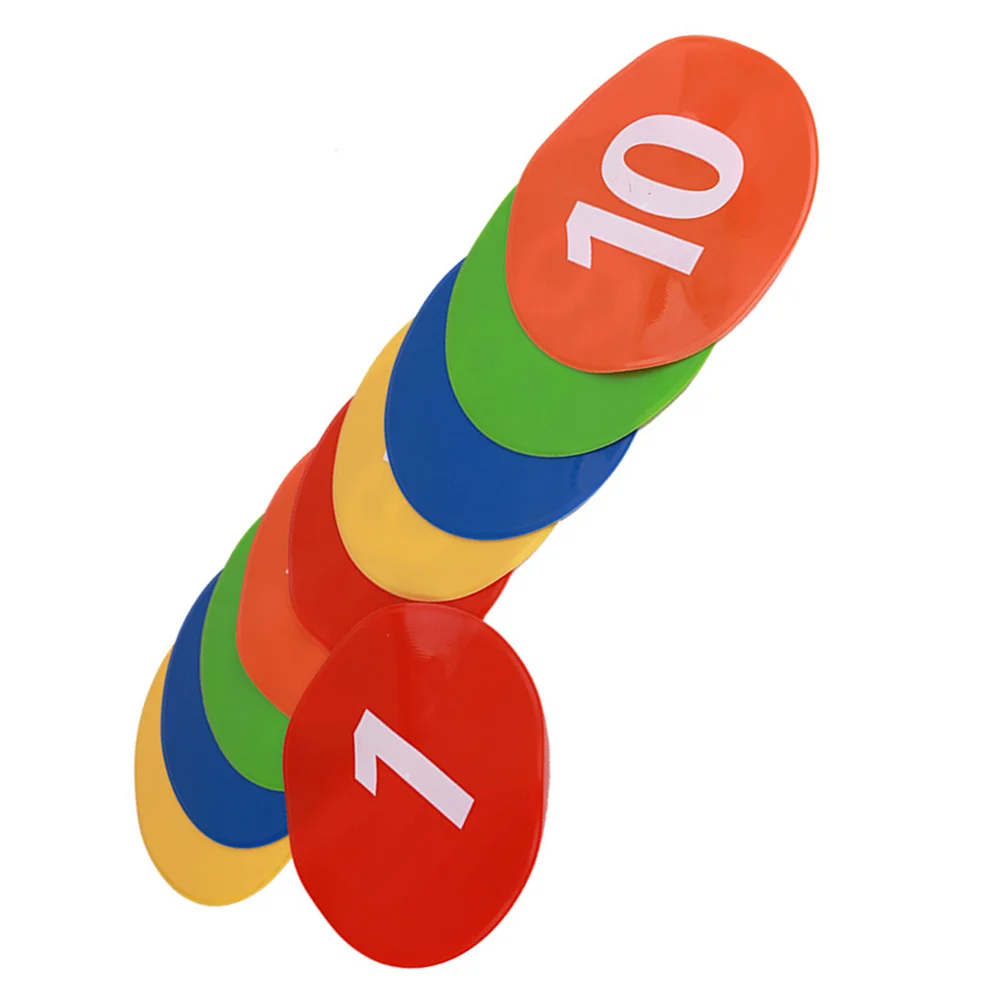 10 1-10 Reusable Football Markers Printed Soccer Training Sign Roadblock Plate Marker Pad for Indoor Outdoor
10 1-10 Reusable Football Markers Printed Soccer Training Sign Roadblock Plate Marker Pad for Indoor Outdoor