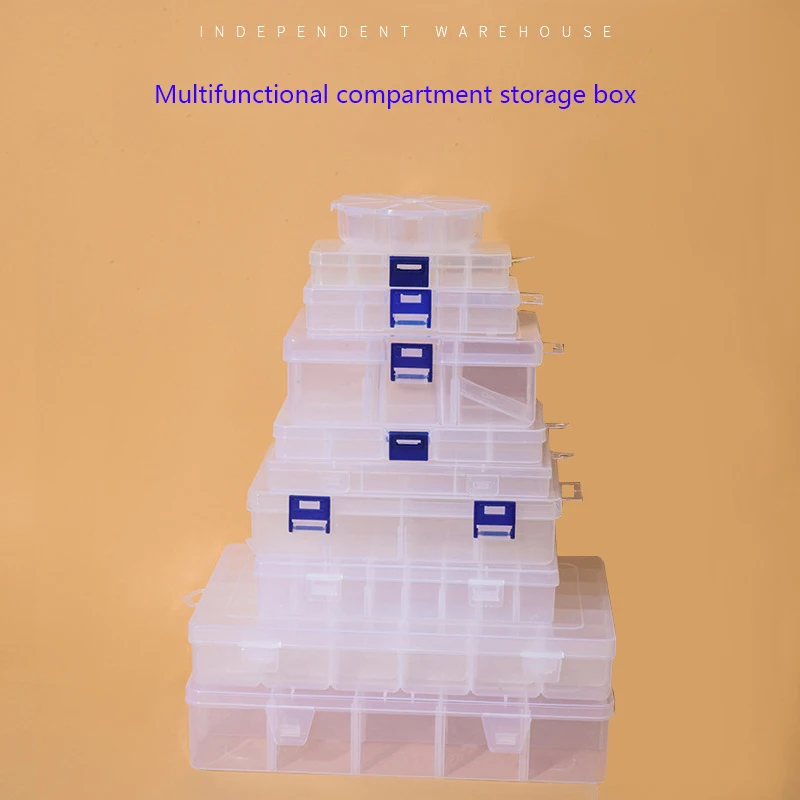 Adjustable Jewelry Storage Plastic 3-36 Grids Compartment Storage Box Jewelry Earring Bead Screw Case Container Storage Boxes
Adjustable Jewelry Storage Plastic 3-36 Grids Compartment Storage Box Jewelry Earring Bead Screw Case Container Storage Boxes