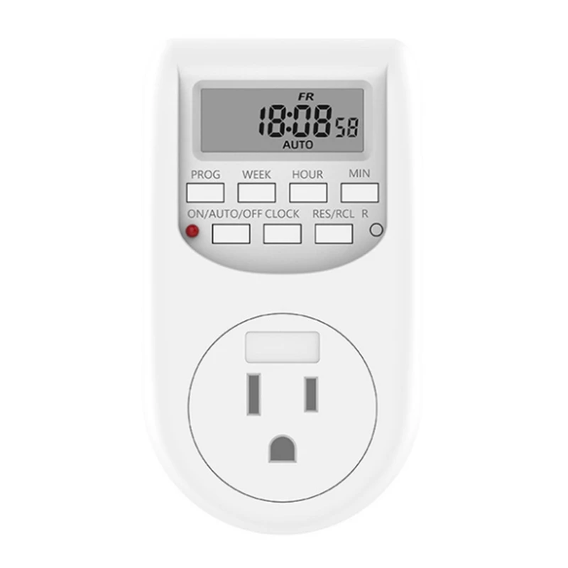 Programmable Timer Switch Socket 50Hz with Summer Time Random Function for Kitchen Timer Switch
Programmable Timer Switch Socket 50Hz with Summer Time Random Function for Kitchen Timer Switch