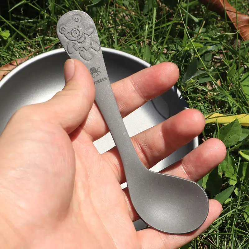 HWZBBEN Outdoor Children Titanium Spoon Camping Ultralight Portable Kids Tableware Picnic Tourist Home Cutlery Kitchen Supplies
HWZBBEN Outdoor Children Titanium Spoon Camping Ultralight Portable Kids Tableware Picnic Tourist Home Cutlery Kitchen Supplies