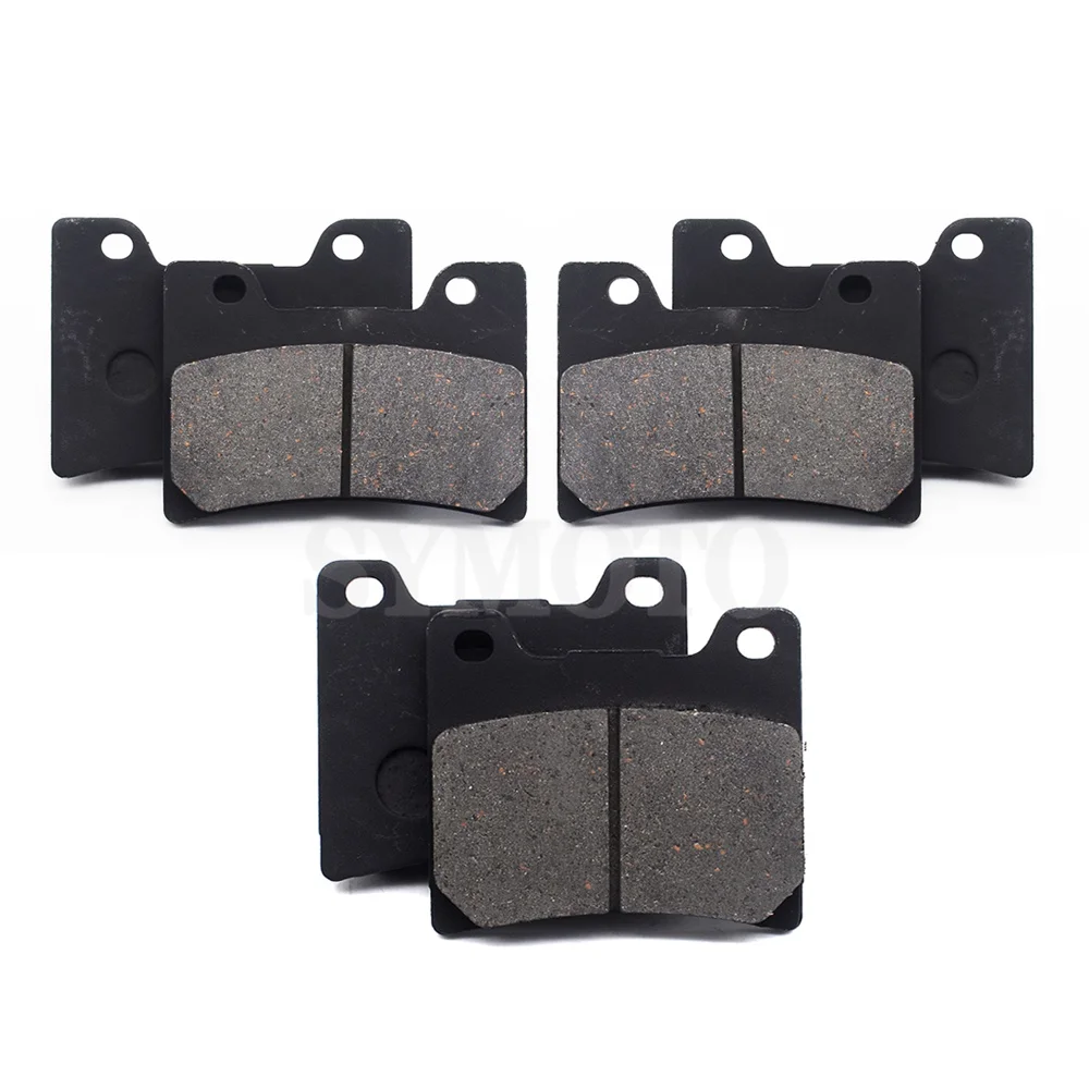 Motorcycle Front Rear Brake Pads For YAMAHA FZR600 A/R 1990-1999 TDM850 1996-2001 FJ1200A 1991-1995 V-Max 1200 1993-2007
Motorcycle Front Rear Brake Pads For YAMAHA FZR600 A/R 1990-1999 TDM850 1996-2001 FJ1200A 1991-1995 V-Max 1200 1993-2007