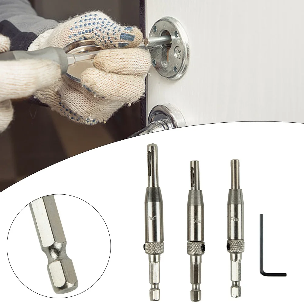 3Pcs Self Centering Hinge Drill Bit Set 5/64" 7/64" 9/64" High-speed Steel Woodworking Door WinDow Hinge Drill Bit Set Tools
3Pcs Self Centering Hinge Drill Bit Set 5/64" 7/64" 9/64" High-speed Steel Woodworking Door WinDow Hinge Drill Bit Set Tools