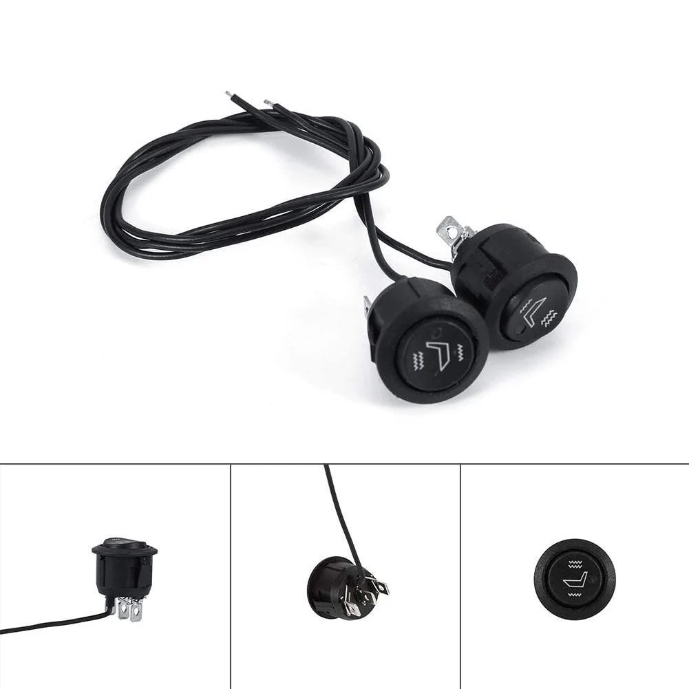 Plastic & Metal Seats Switch Heated Rocker 12V For All Cars 2Pcs Car Seats Boats Motorcycle Hi/Low Off Control
Plastic & Metal Seats Switch Heated Rocker 12V For All Cars 2Pcs Car Seats Boats Motorcycle Hi/Low Off Control