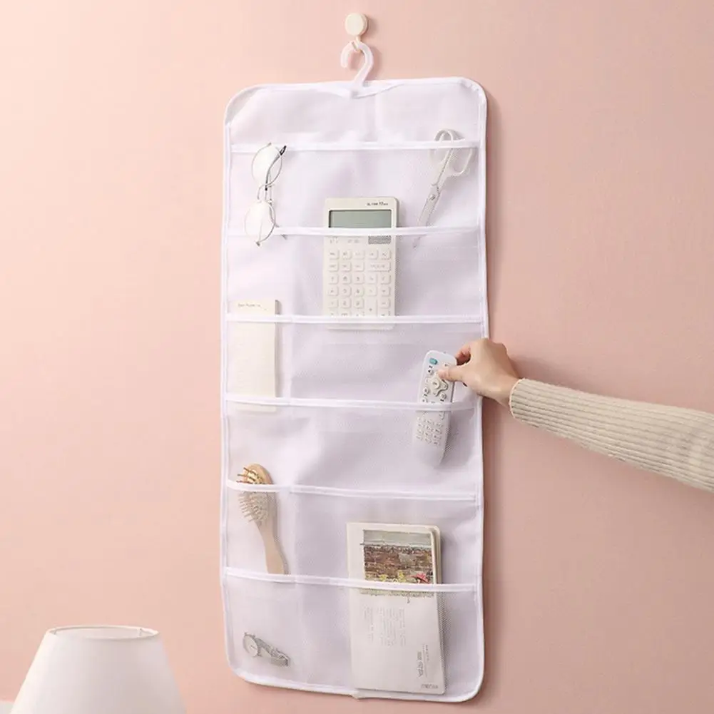Storage Pouch Practical Breathable No Odor See-through Grid Clothes Hanging Organizer for Home
Storage Pouch Practical Breathable No Odor See-through Grid Clothes Hanging Organizer for Home