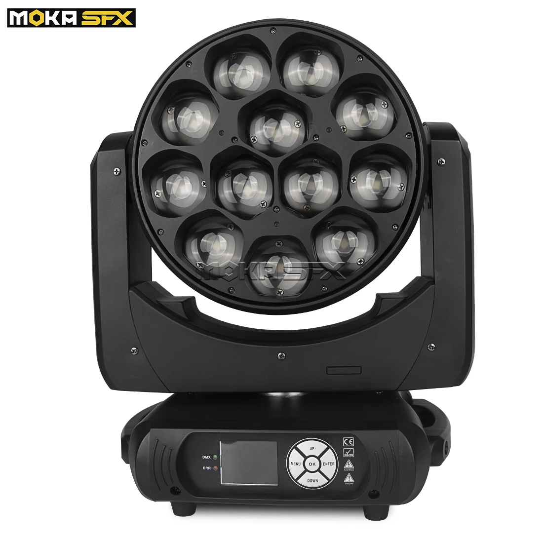 Светодиодный фонарь MOKA SFX, 4 в 1, 12x40 Вт, RGBW лампа с лучом и зумом, движущийся головной светильник для диджея, дискотеки, вечеринки, бара, свадьбы, концерта, сценического освещения
Светодиодный фонарь MOKA SFX, 4 в 1, 12x40 Вт, RGBW лампа с лучом и зумом, движущийся головной светильник для диджея, дискотеки, вечеринки, бара, свадьбы, концерта, сценического освещения