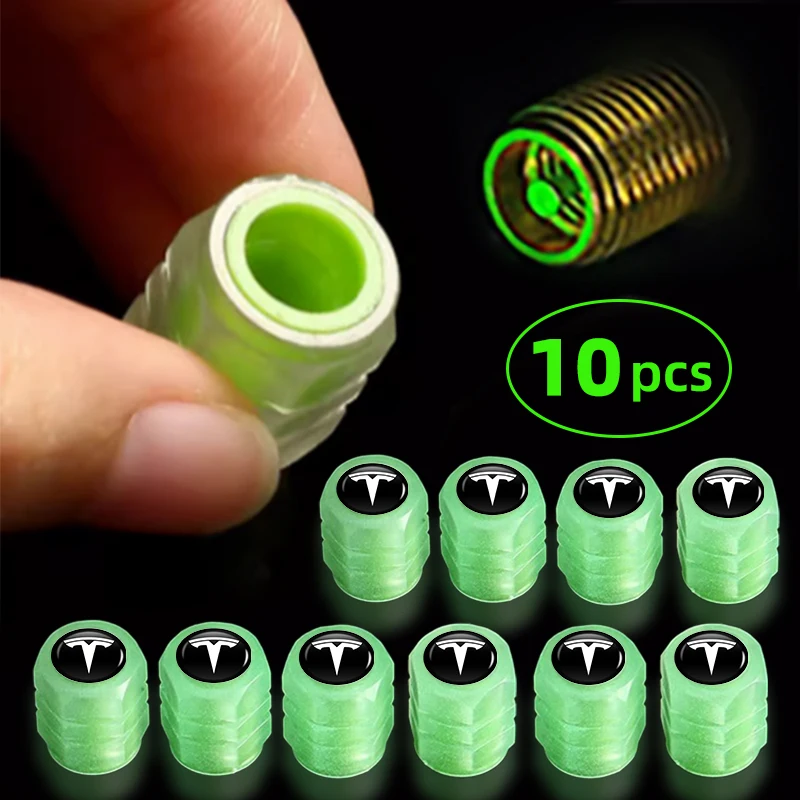10pcs Car Luminous Tire Valve Caps For Tesla Model 3 Model S Model X Model Y Roadster
10pcs Car Luminous Tire Valve Caps For Tesla Model 3 Model S Model X Model Y Roadster