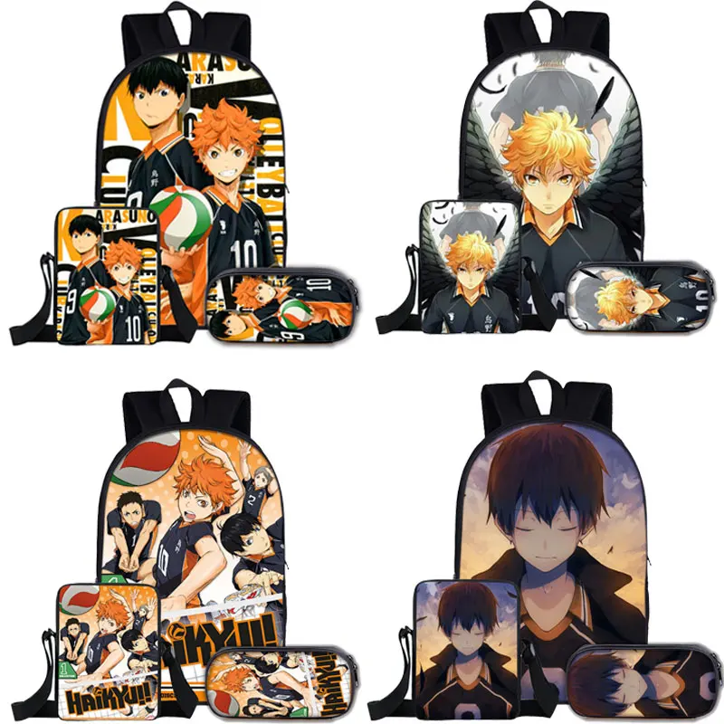 Volleyball Anime Haikyuu!! Backpack for Teenagers Boys Rucksack Haikyuu Children School Bags Fly High Shoyo Hinata Bookbag
Volleyball Anime Haikyuu!! Backpack for Teenagers Boys Rucksack Haikyuu Children School Bags Fly High Shoyo Hinata Bookbag