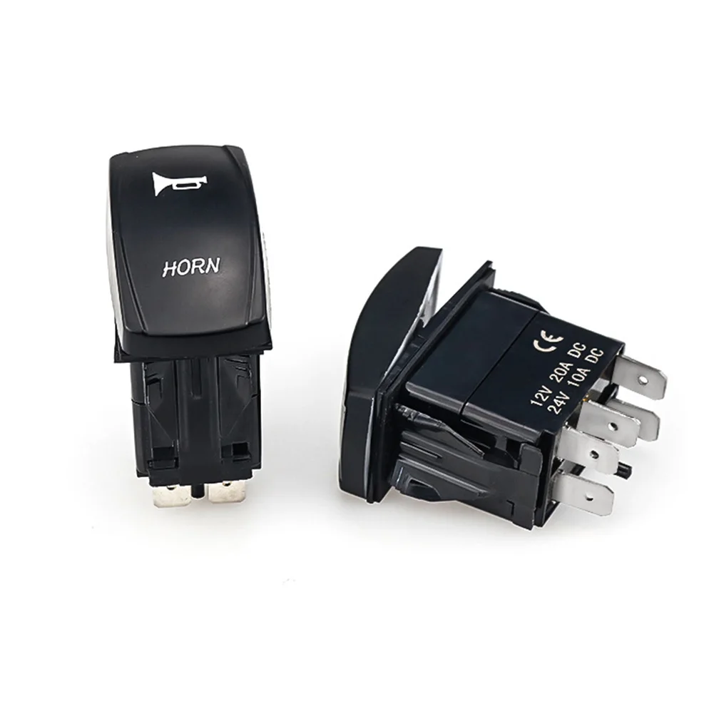 On Off Switch Rocker Switch 12V/24V 5Pin ABS Horn Toggle Rocker Speaker Push Button Car Interior Parts Durable
On Off Switch Rocker Switch 12V/24V 5Pin ABS Horn Toggle Rocker Speaker Push Button Car Interior Parts Durable