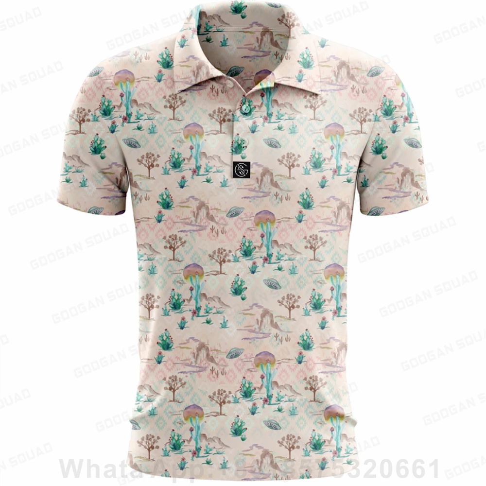 2023 Summer Men's Sports Golf Shirt Quick Dry Breathable Polo Shirt Polyester Short Sleeve Top Wear Men's Casual Lapel T-shirt
2023 Summer Men's Sports Golf Shirt Quick Dry Breathable Polo Shirt Polyester Short Sleeve Top Wear Men's Casual Lapel T-shirt