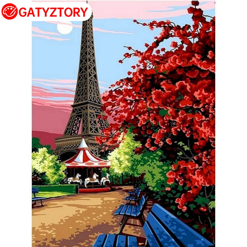 GATYZTORY Landscape Paint By Numbers Diy On Canvas Tower Scenery 60x75cm Oil Painting By Numbers Picture Paint Kit Home Decorati
GATYZTORY Landscape Paint By Numbers Diy On Canvas Tower Scenery 60x75cm Oil Painting By Numbers Picture Paint Kit Home Decorati