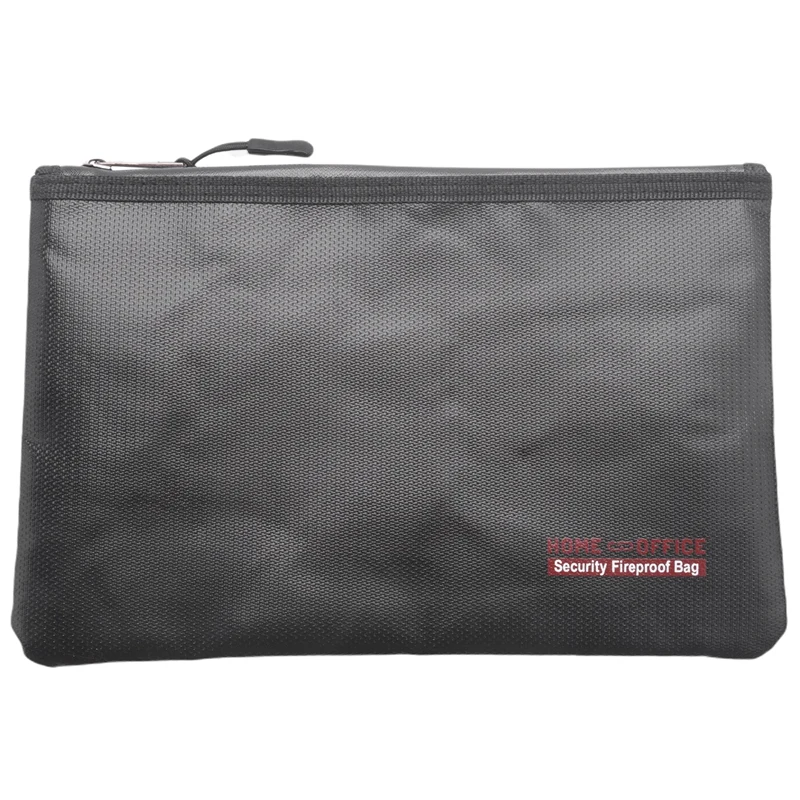 Fireproof Document Bags, Waterproof And Fireproof Bag With Fireproof Zipper For Ipad, Money, Jewelry, Passport, Document Storage
Fireproof Document Bags, Waterproof And Fireproof Bag With Fireproof Zipper For Ipad, Money, Jewelry, Passport, Document Storage