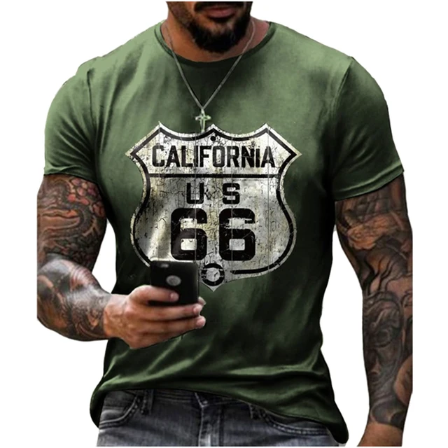 Summer New T Shirt Men T Shirts Loose Vintage Short Sleeve Fashion America Route 66 Letters Printed Tshirt 2022 Mens Clothing
Summer New T Shirt Men T Shirts Loose Vintage Short Sleeve Fashion America Route 66 Letters Printed Tshirt 2022 Mens Clothing