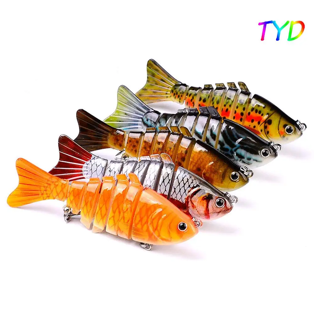 5Pic 100mm/15.5g Luya Bait Bionic Jointed Broken Jointed Hard Bait Cloth Strip Jointed Goods for Fishing Wobblers for Pike Pesca
5Pic 100mm/15.5g Luya Bait Bionic Jointed Broken Jointed Hard Bait Cloth Strip Jointed Goods for Fishing Wobblers for Pike Pesca