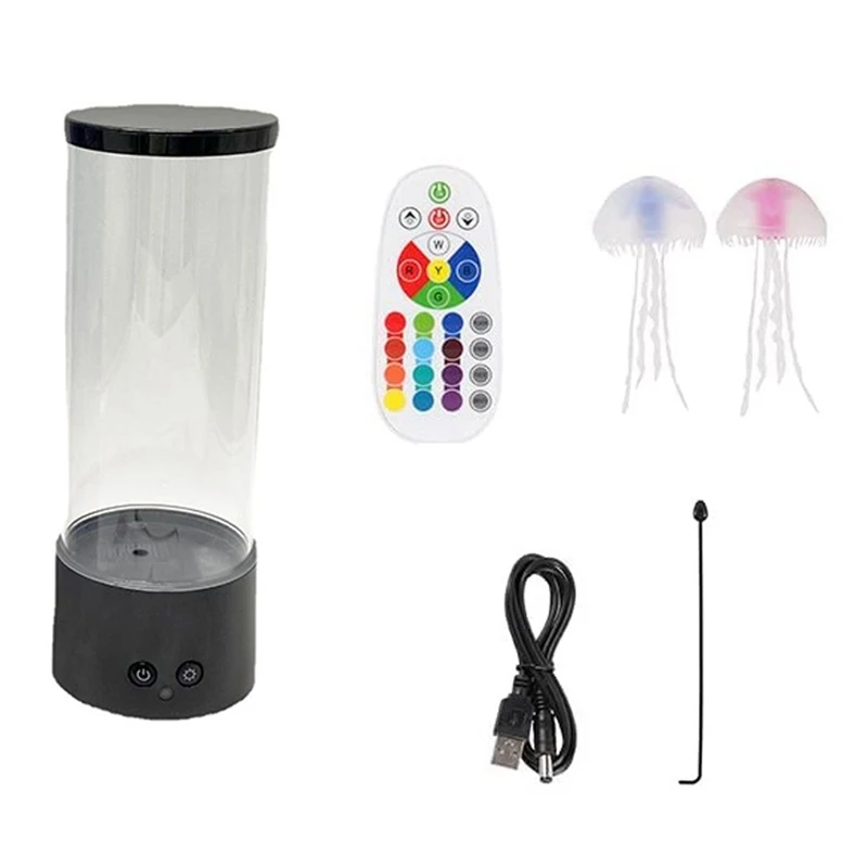 Jellyfish Lava Lamp, LED Jellyfish Tank Table Lamp With Remote Control,Dimmable Jellyfish Night Light For Home Decor
Jellyfish Lava Lamp, LED Jellyfish Tank Table Lamp With Remote Control,Dimmable Jellyfish Night Light For Home Decor