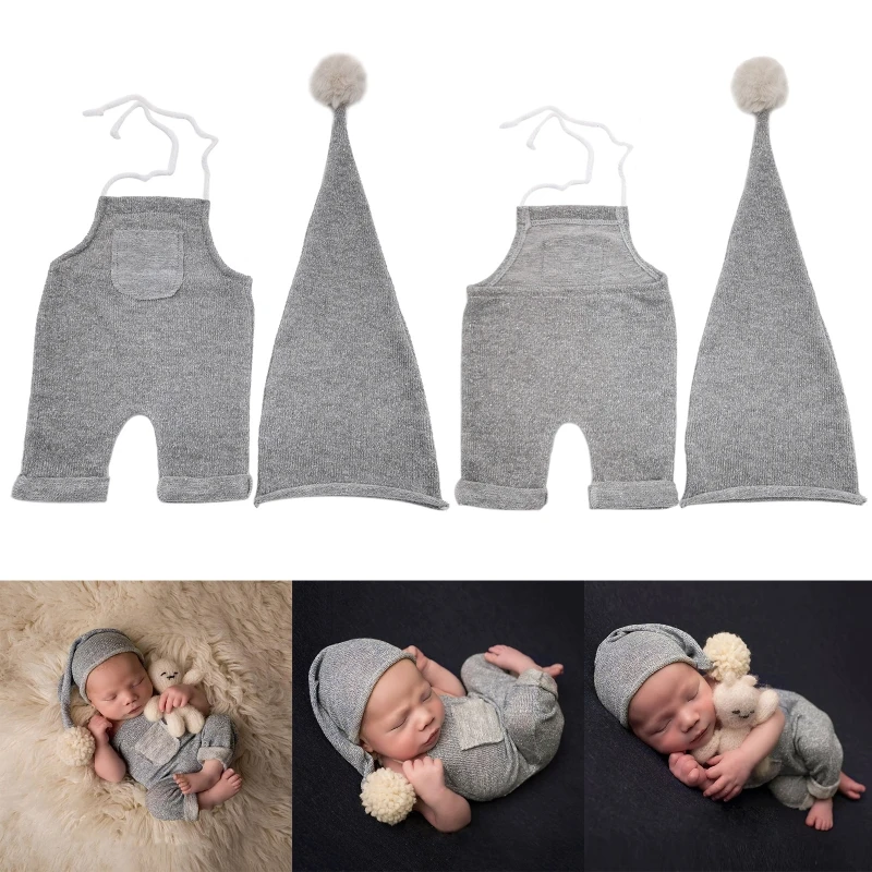 Newborn Muslin Hat & Overall Pants Photo Shooting Set Photography Props Baby Jumpsuits Hat Cotton Costume for Boys Girls
Newborn Muslin Hat & Overall Pants Photo Shooting Set Photography Props Baby Jumpsuits Hat Cotton Costume for Boys Girls