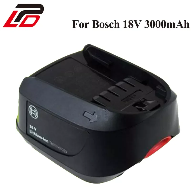 

New 18V 3.0Ah Li-Ion Replacement Power Tool Battery for Bosch PSR 18 LI-2 2 607 336 039 2 607 336 208 Power 4All
