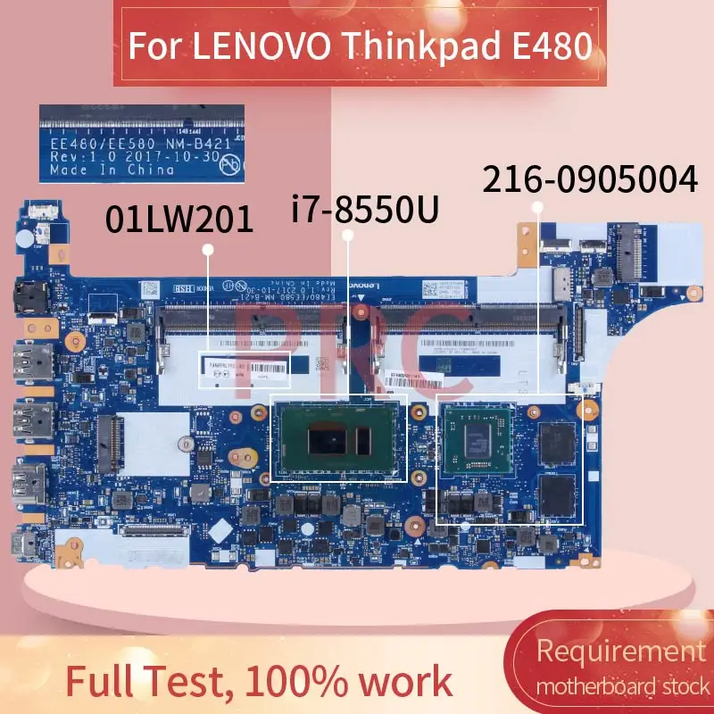Материнская плата для ноутбука LENOVO Thinkpad E550, модель 00HT646 I7-5500U SR23W 216-0855000 DDR3, материнская плата для ноутбука
Материнская плата для ноутбука LENOVO Thinkpad E550, модель 00HT646 I7-5500U SR23W 216-0855000 DDR3, материнская плата для ноутбука