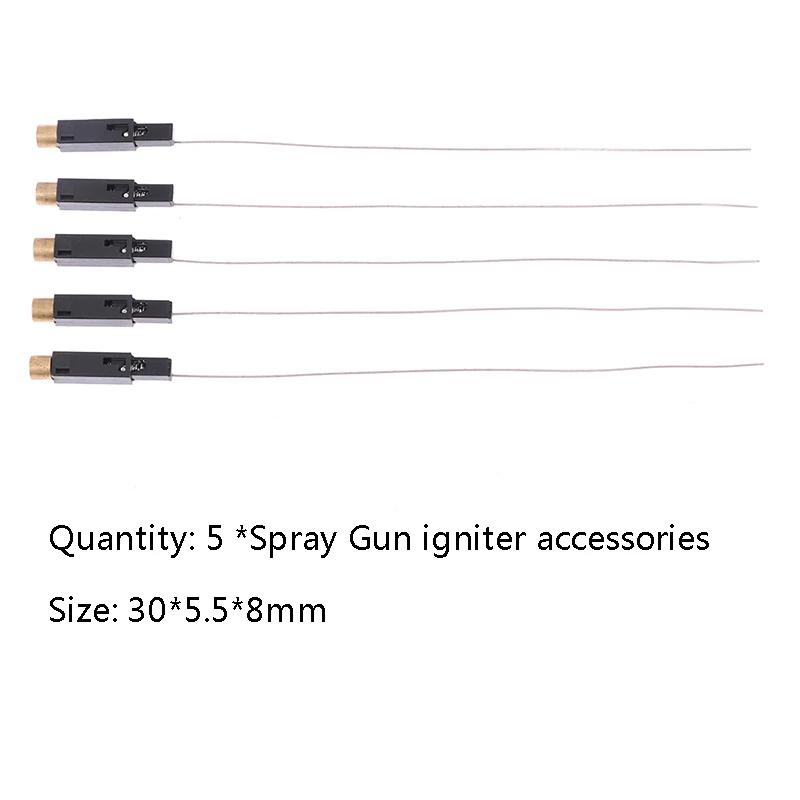 5Pcs 35x8x6mm Piezoelectric Fire Wire Copper Cap Electronic Igniter For Spray Gun Lighter Stove Accessories Cooker Supplies New
5Pcs 35x8x6mm Piezoelectric Fire Wire Copper Cap Electronic Igniter For Spray Gun Lighter Stove Accessories Cooker Supplies New