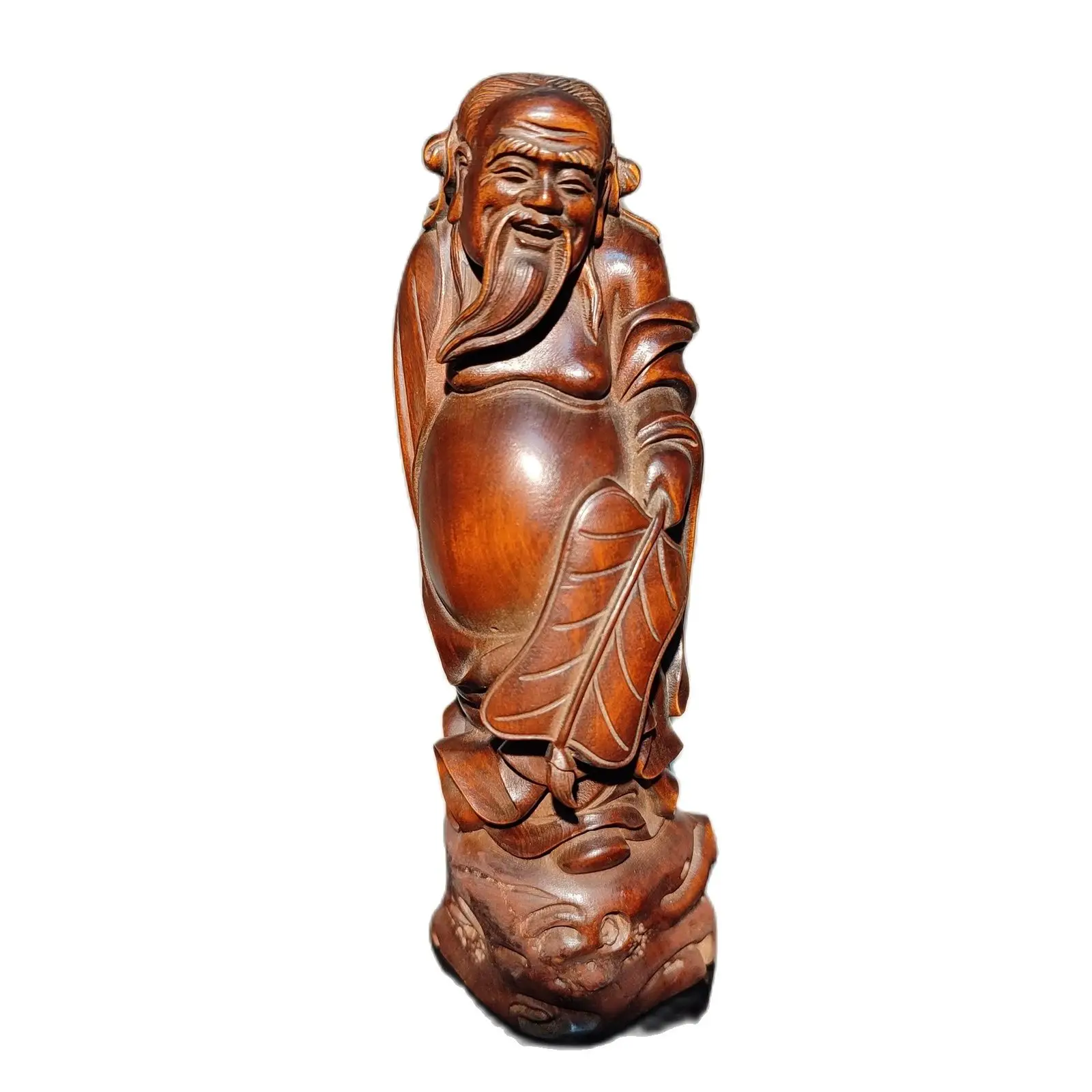 6" vintage wood carved decor wooden statue carving Lu Dongbin eight immortals
6" vintage wood carved decor wooden statue carving Lu Dongbin eight immortals