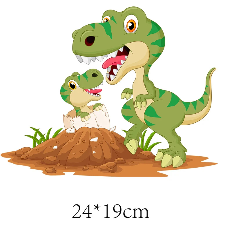 Cute Dinosaur Patches Jurassic Park Thermal Stickers on Clothes Kids T-shirt Iron-on Transfers for Clothing Thermoadhesive Patch
Cute Dinosaur Patches Jurassic Park Thermal Stickers on Clothes Kids T-shirt Iron-on Transfers for Clothing Thermoadhesive Patch