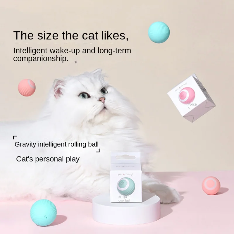 Smart Cat Toys Automatic Rolling Ball Electric Cat Toys Interactive for Cats Training Self-moving Kitten Toys for Indoor Playing
Smart Cat Toys Automatic Rolling Ball Electric Cat Toys Interactive for Cats Training Self-moving Kitten Toys for Indoor Playing